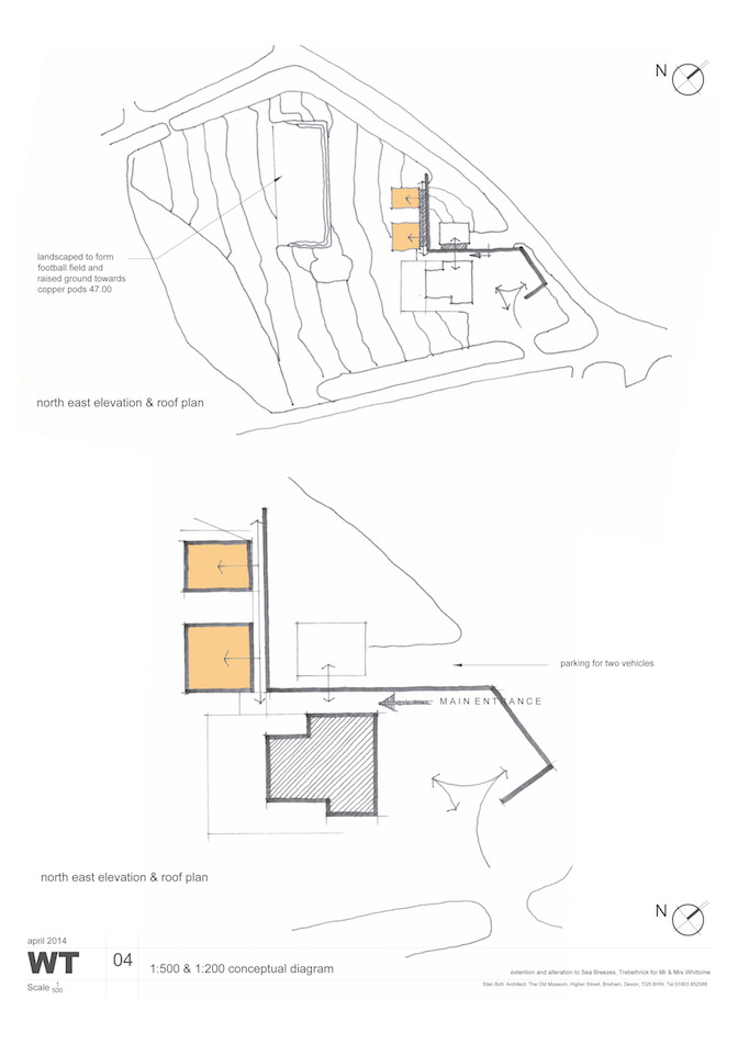 Alterations and extension to existing House, Trebetherick, 2014
